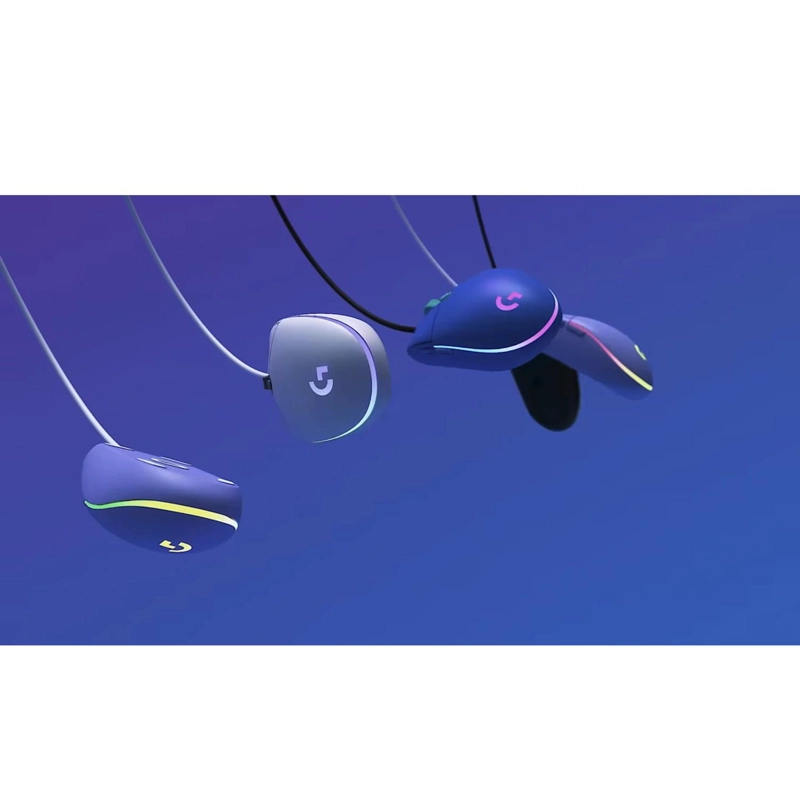 MOUSE GAMER LOGITECH G203 LIGHTSYNC CON CABLE AZUL - 5