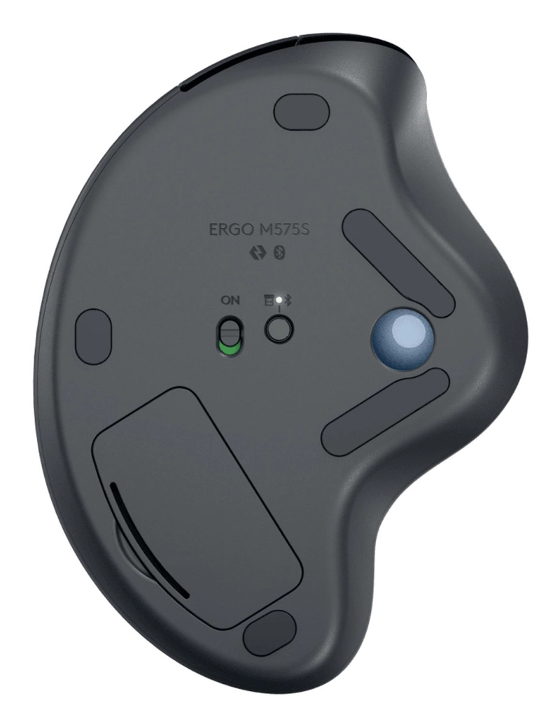 MOUSE TRACKBALL LOGITECH ERGO M575S INALAMBRICO GRAFITO - 3