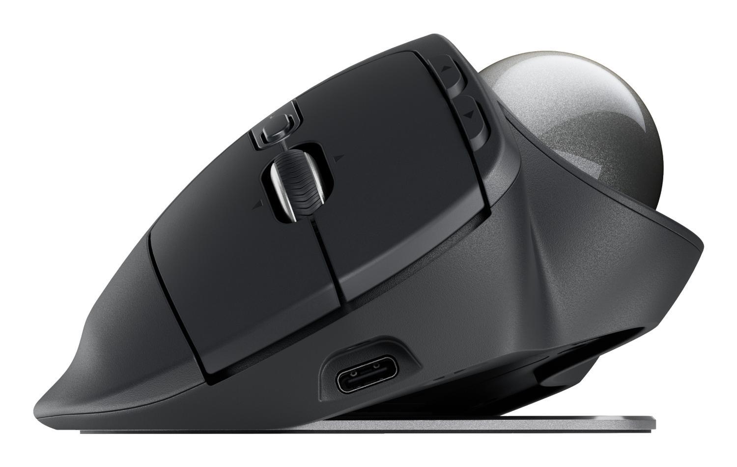 MOUSE TRACKBALL LOGITECH MX ERGO S INALAMBRICO GRAFITO - 4