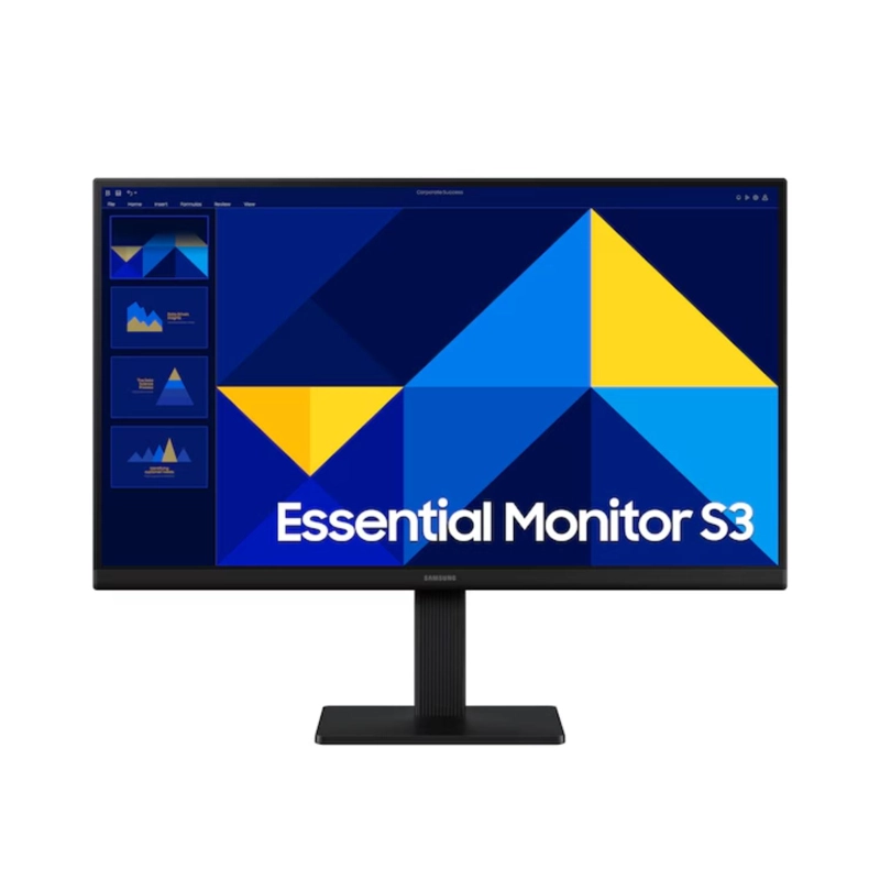 MONITOR SAMSUNG 22' FHD IPS ESSENTIAL S3 100HZ EYE SABER - 1