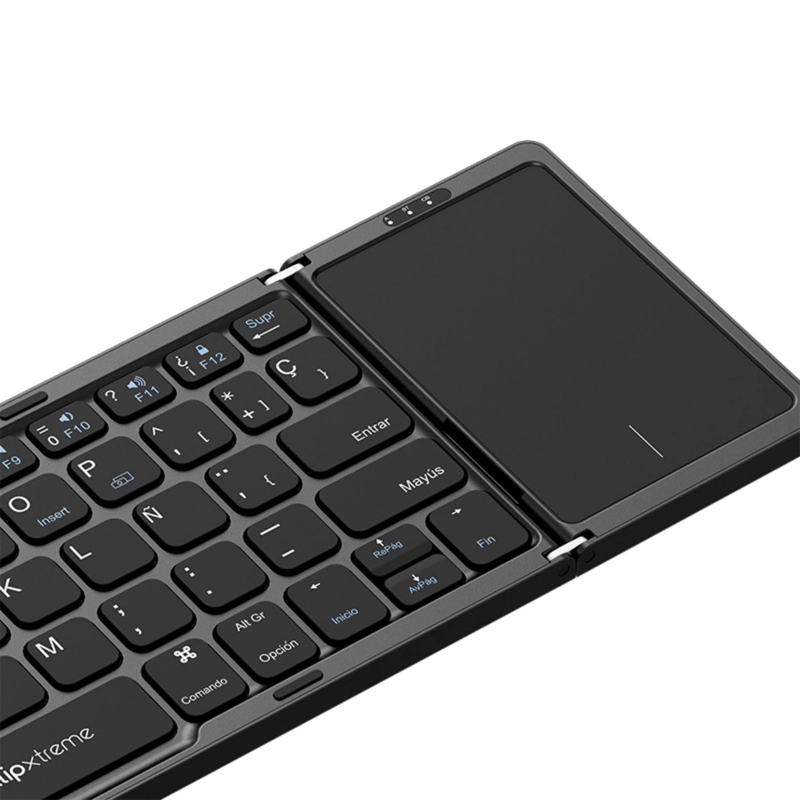 TECLADO INALAMBRICO PLEGABLE FLEXPLIT BLUETOOTH CON TOUCH - 4