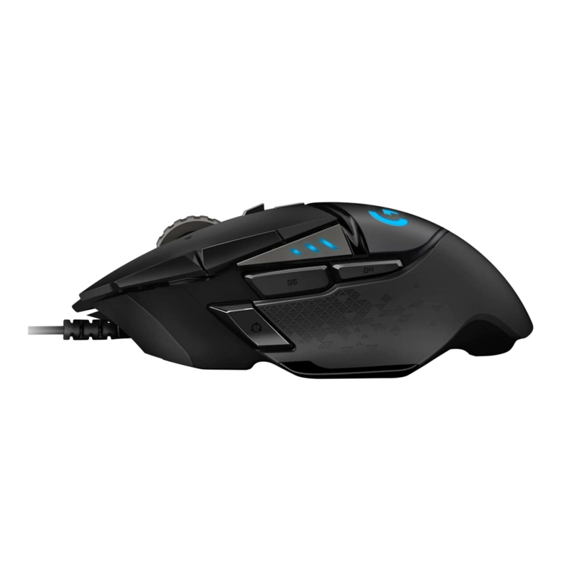 MOUSE GAMER LOGITECH G502 HERO CON CABLE NEGRO - 2