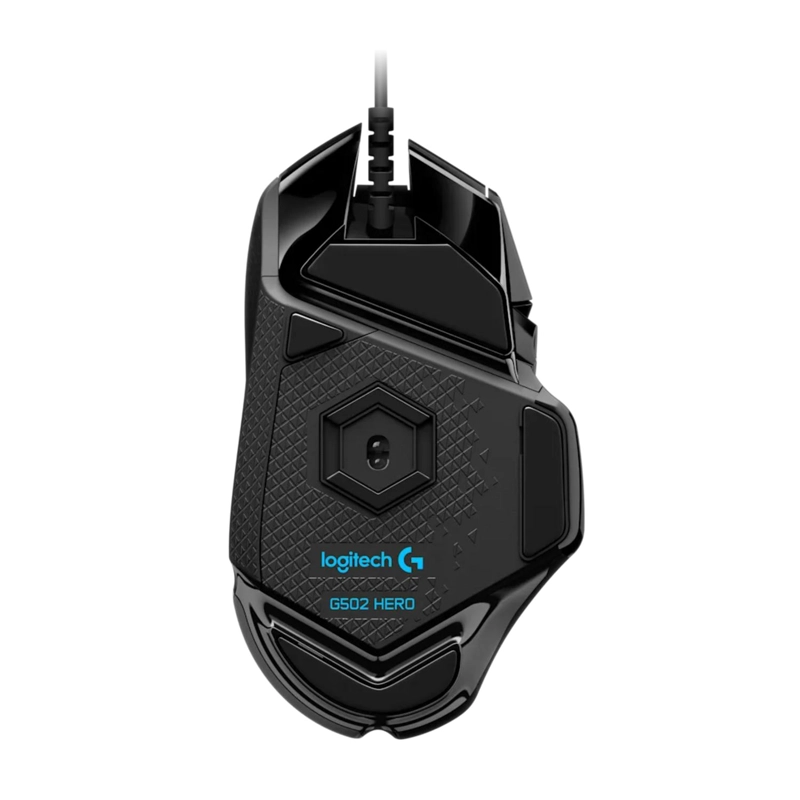 MOUSE GAMER LOGITECH G502 HERO CON CABLE NEGRO - 3