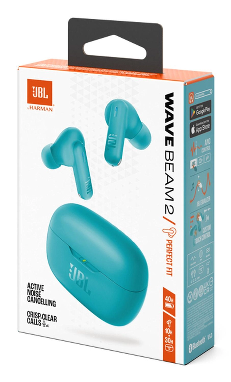 AUDIFONOS INALAMBRICOS JBL WAVE BEAM 2 AZUL - 5