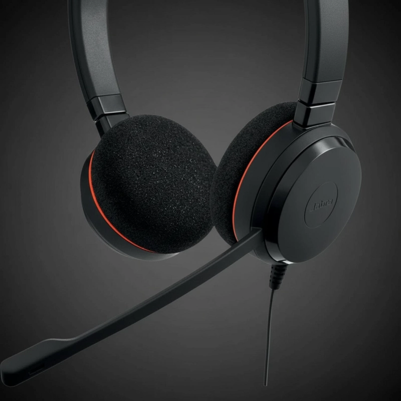 AURICULARES JABRA EVOLVE 20 DUO USB-C USB-A ESTE REO - 3
