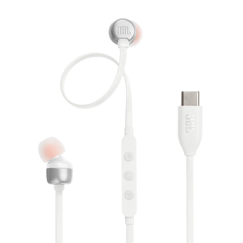 AUDIFONOS JBL TUNE 310C USB-C PURE BASS BLANCO - 1