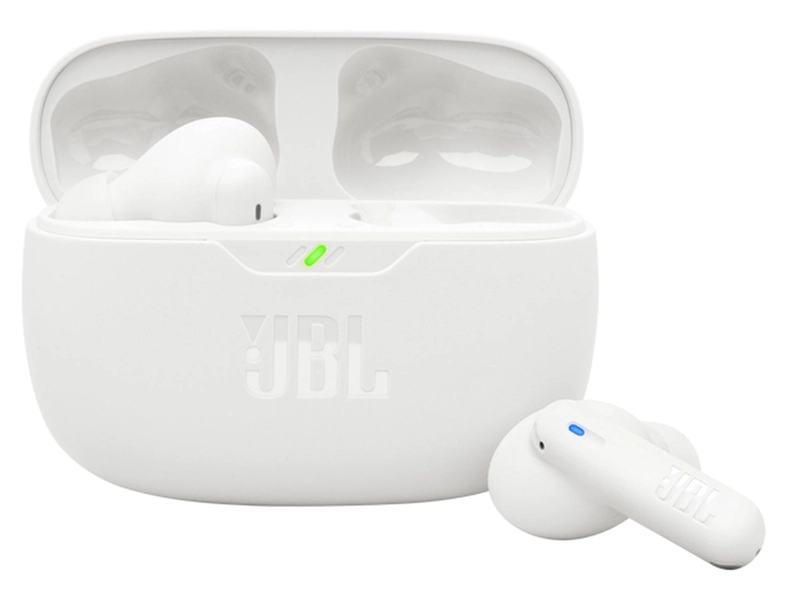 AUDIFONOS INALAMBRICOS JBL WAVE BEAM 2 BLANCO - 1