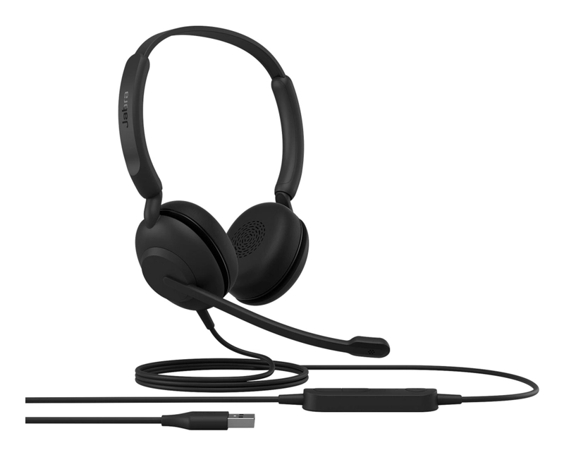 AURICULARES JABRA EVOLVE 10 USB-A STEREO NEGRO - 4