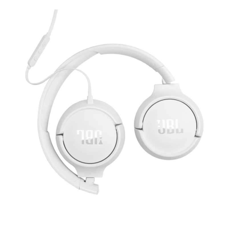 AUDIFONOS JBL TUNE 520C CON CABLE USB-C BLANCO - 4