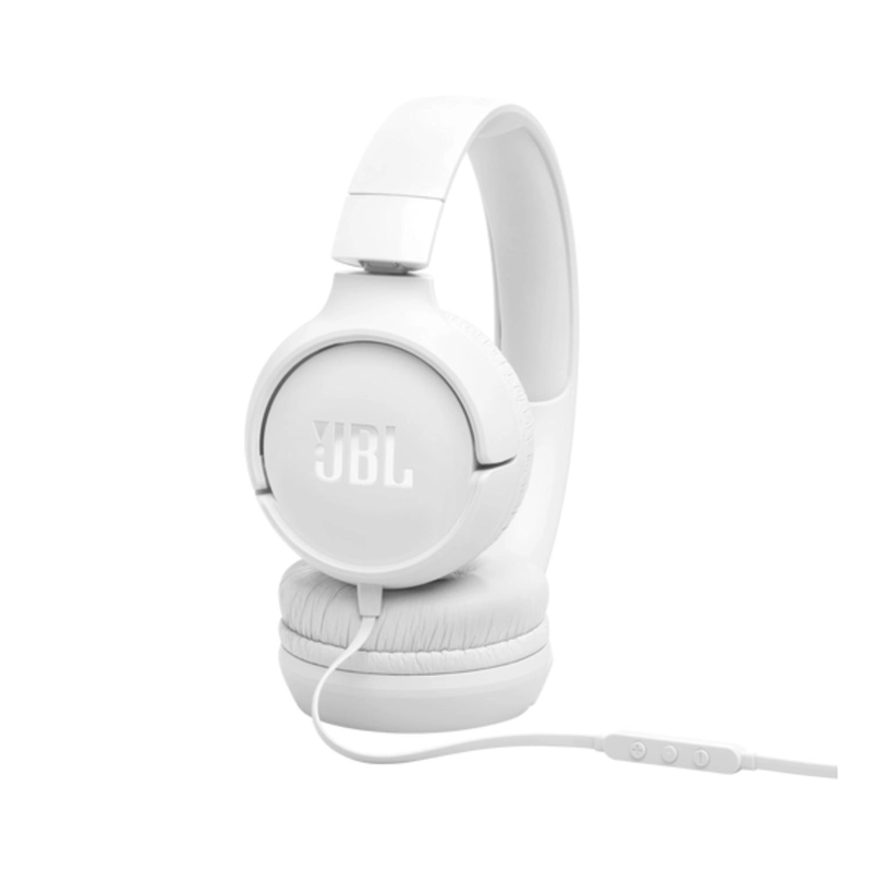 AUDIFONOS JBL TUNE 520C CON CABLE USB-C BLANCO - 6