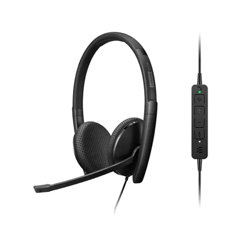 AURICULARES LENOVO VOIP USB-C USB-A PARA MICROSOFT TEAMS - 2