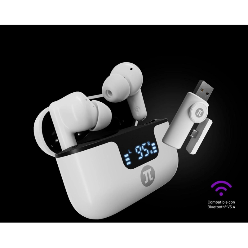 AUDIFONOS INALAMBRICOS PRIMUS GAMING ARCUS300S BLANCO - 5