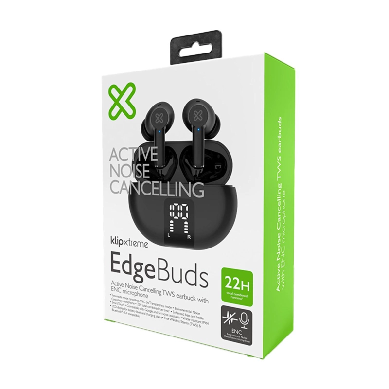 AUDIFONOS INALAMBRICOS EDGEBUDS NEGRO - 6