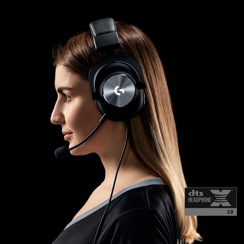 AURICULARES GAMER LOGITECH PRO X 7.1 CON CABLE - 3