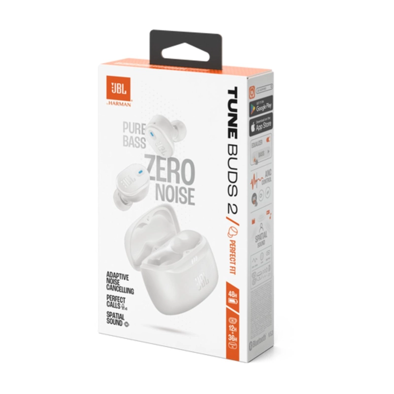 AUDIFONOS JBL TUNE BUDS 2 INALAMBRICOS BLANCO - 7