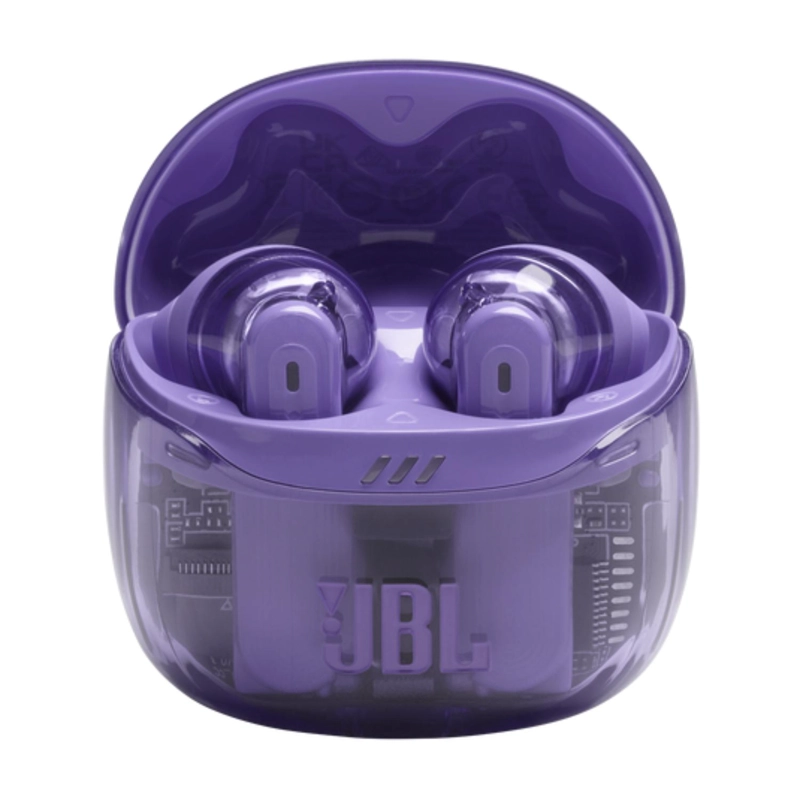 AUDIFONOS INALAMBRICOS JBL TUNE FLEX 2 GHOST EDITION MORADO - 9