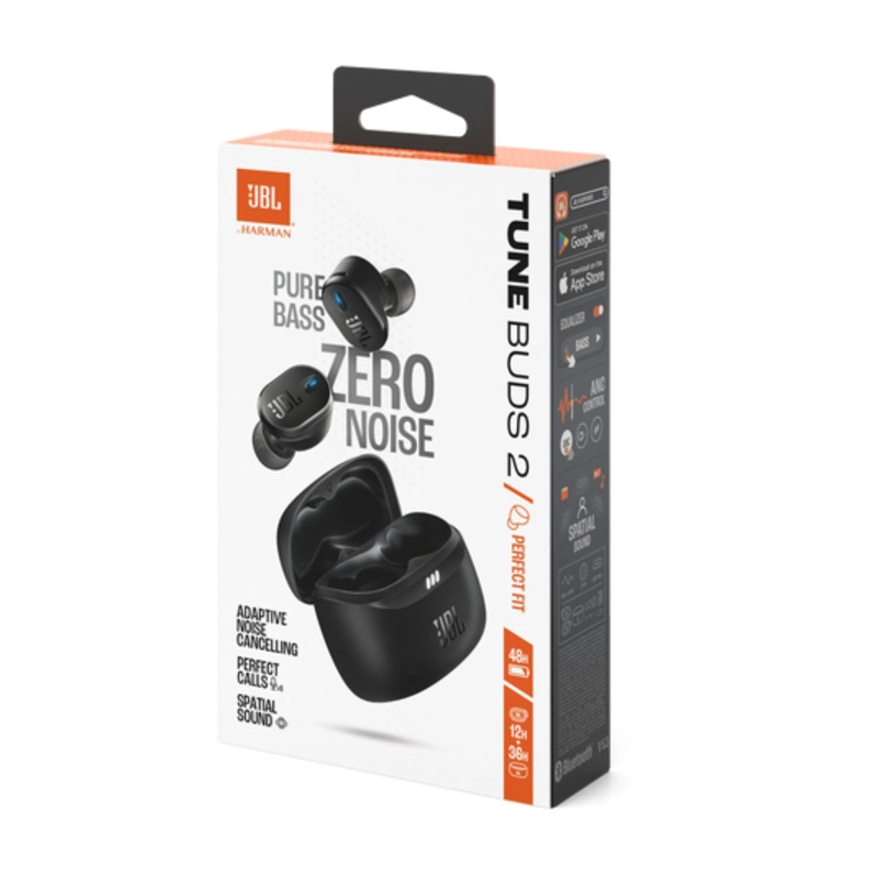 AUDIFONOS JBL TUNE BUDS 2 INALAMBRICOS NEGRO - 7