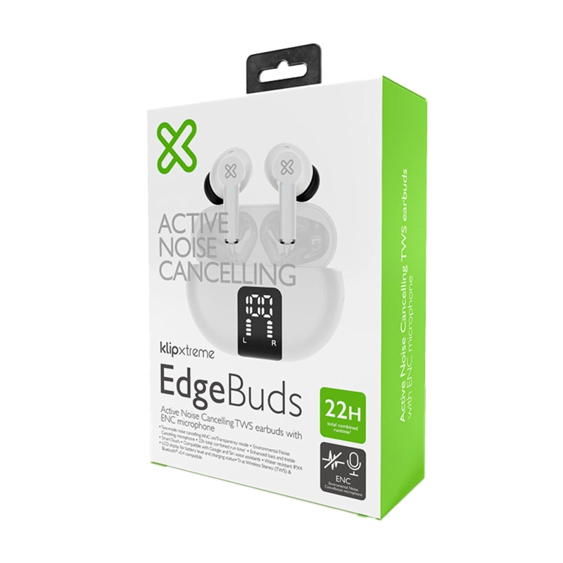 AUDIFONOS INALAMBRICOS EDGEBUDS BLANCO - 2