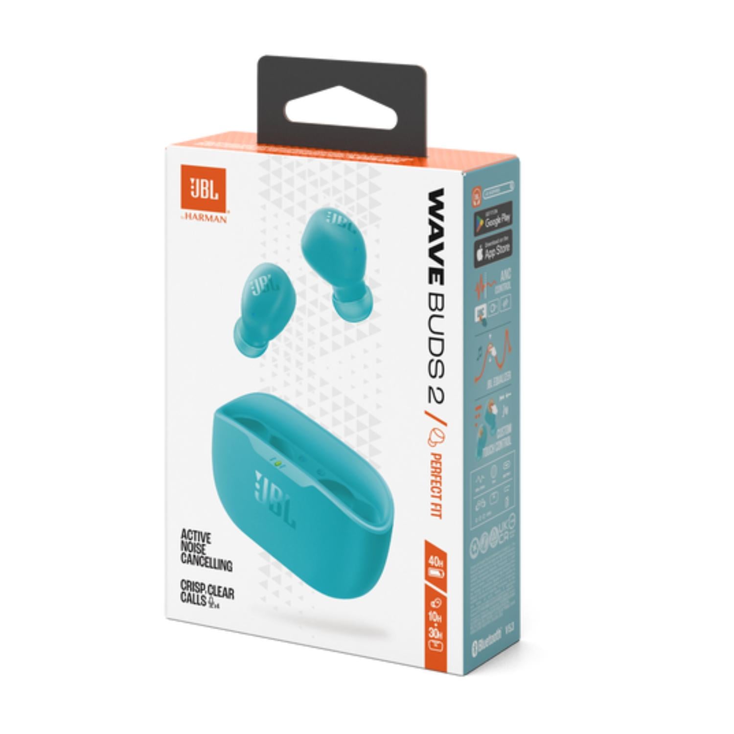 AUDIFONOS INALAMBRICOS JBL WAVE BUDS 2 AZUL - 7