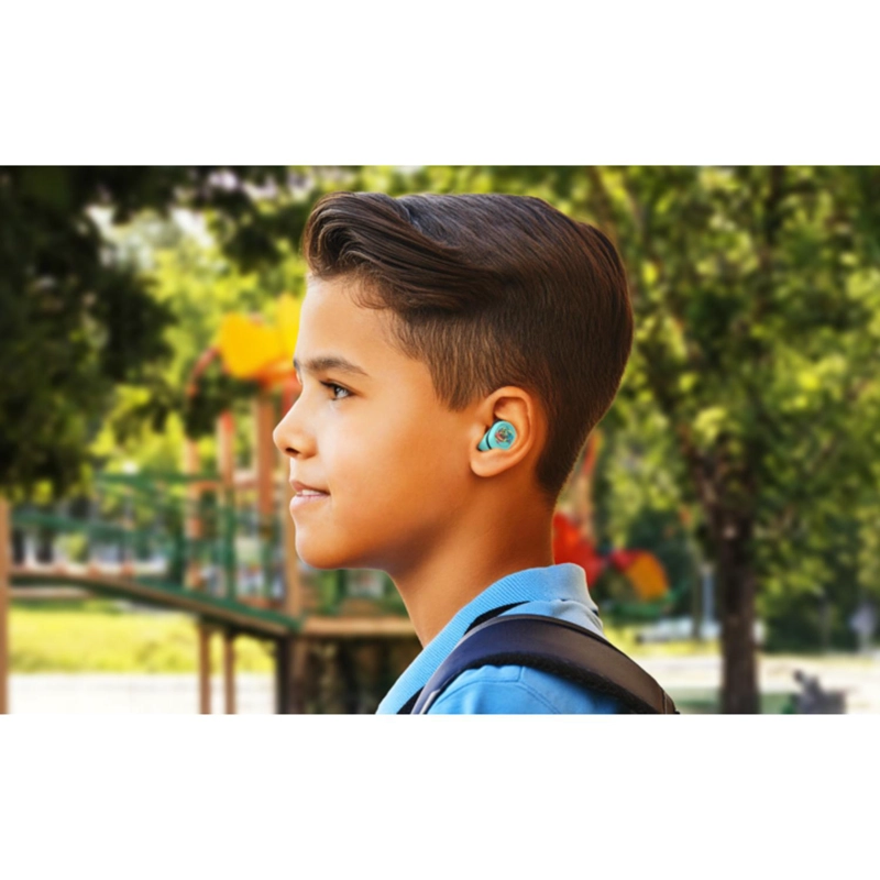 AUDIFONOS TWS STITCH INALAMBRICOS CON ESTUCHE DE CARGA AZUL - 6