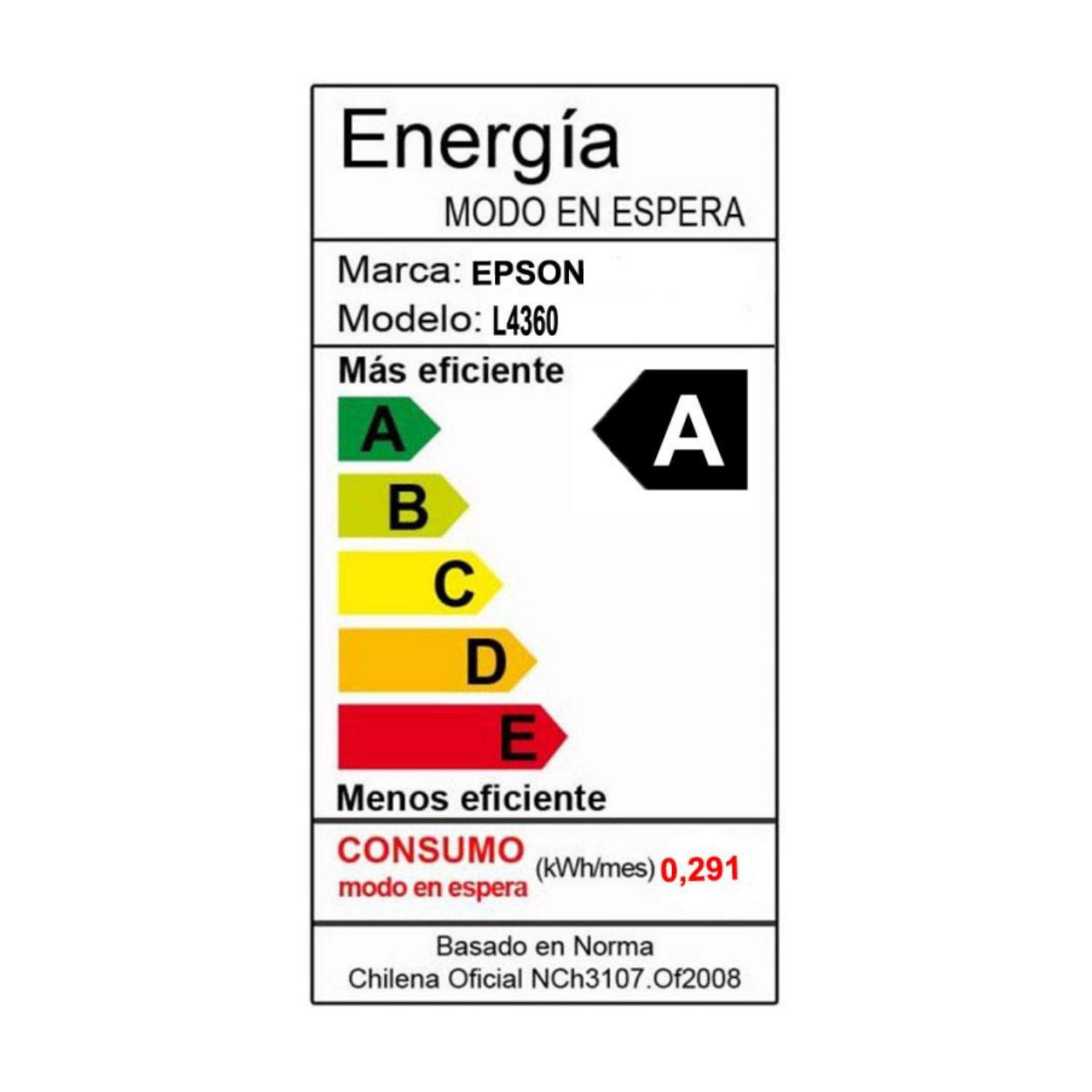 IMPRESORA MULTIFUNCIONAL EPSON ECOTANK L4360 WI-FI DUPLEX - 8