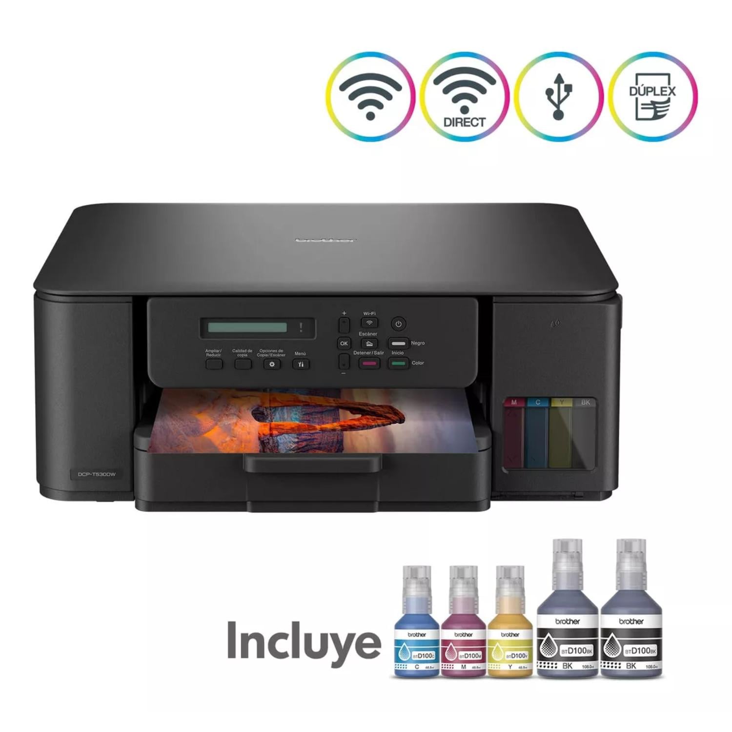 IMPRESORA MULTIFUNCIONAL DCP-T530DW COLOR WIFI - 4
