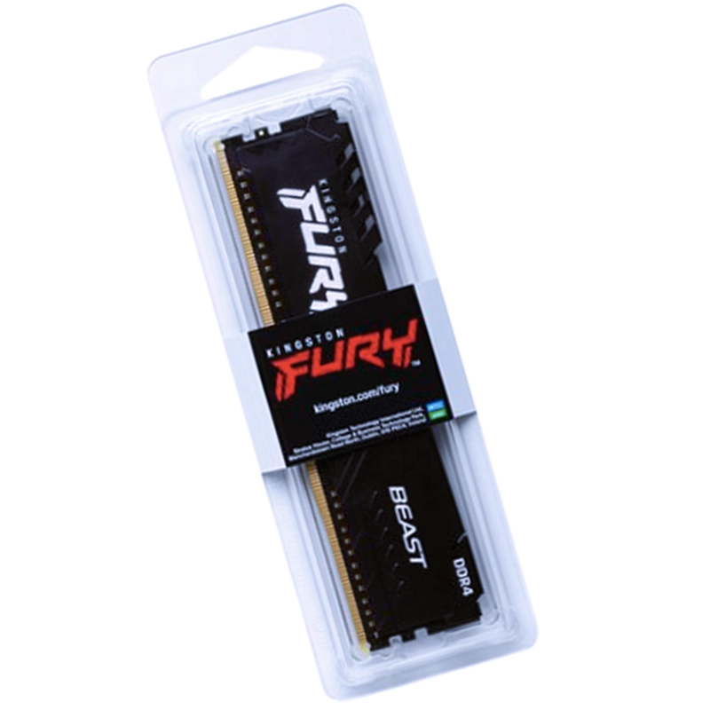 MEMORIA RAM 16GB 3200MHZ DDR4 DIMM FURY BEAST BLACK - 2