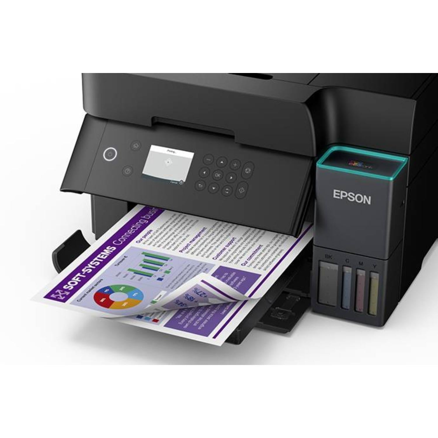IMPRESORA MULTIFUNCIONAL EPSON ECOTANK L6370 COLOR WIFI - 5