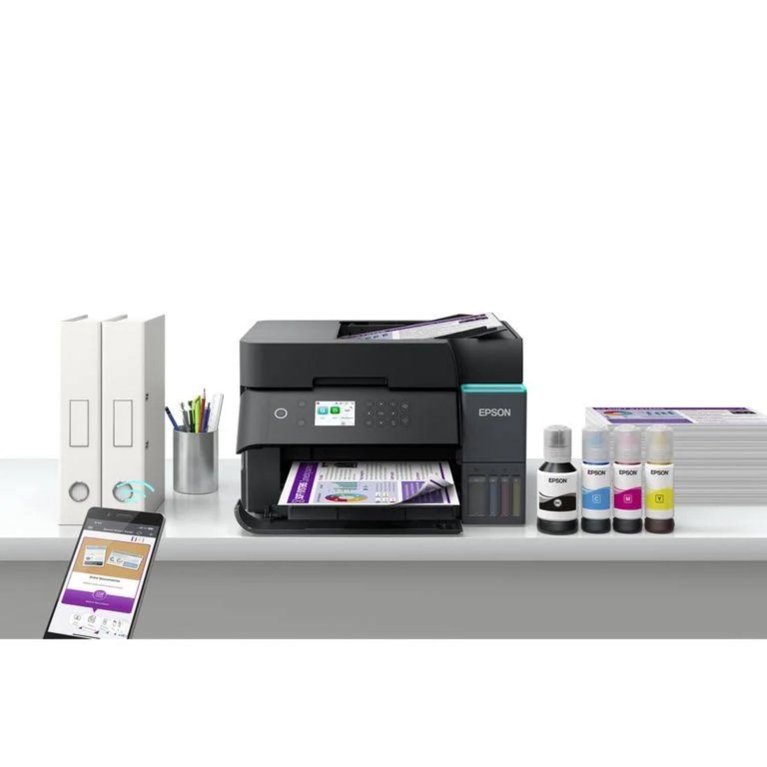 IMPRESORA MULTIFUNCIONAL EPSON ECOTANK L6370 COLOR WIFI - 8