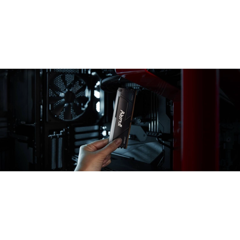 MEMORIA RAM KINGSTON FURY BEAST RGB 16 GB DDR4 3600MTS - 4
