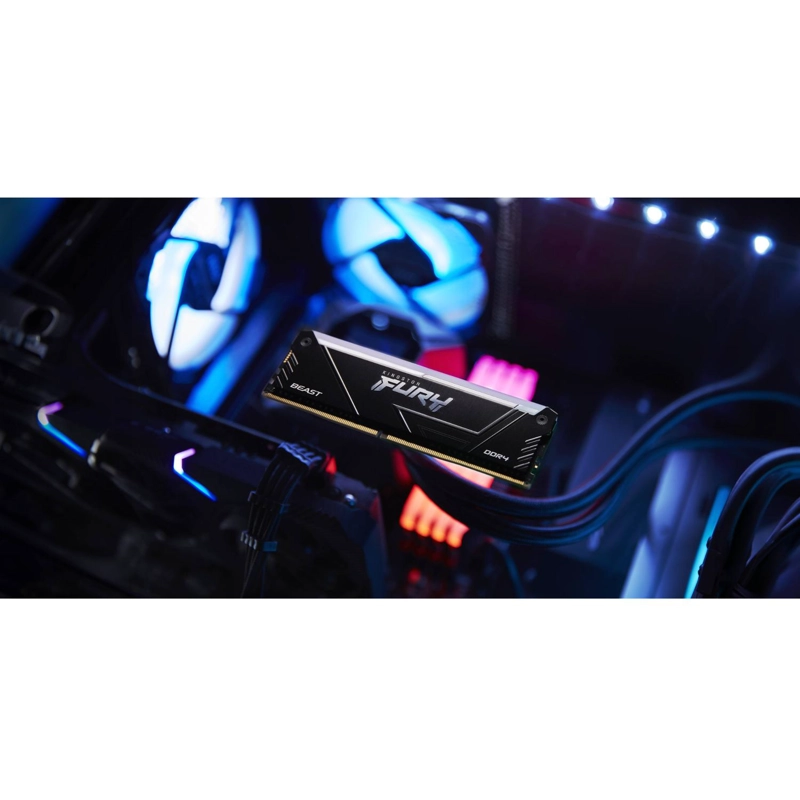 MEMORIA RAM KINGSTON FURY BEAST RGB 16 GB DDR4 3600MTS - 5