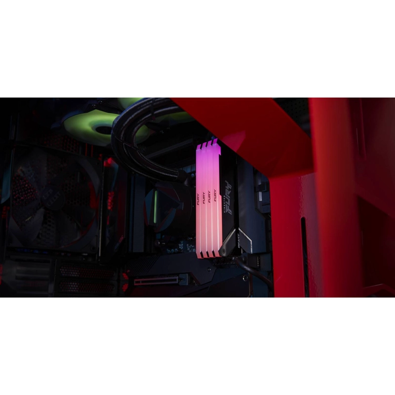MEMORIA RAM KINGSTON FURY BEAST RGB 16 GB DDR4 3600MTS - 7