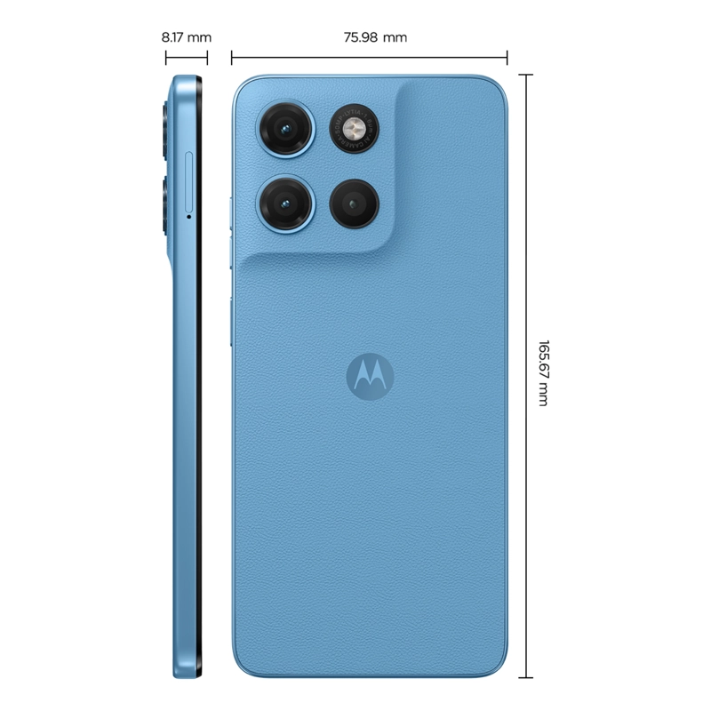 SMARTPHONE MOTOROLA MOTO G17 128GB 4GB CELESTE ANDROID 15 - 4