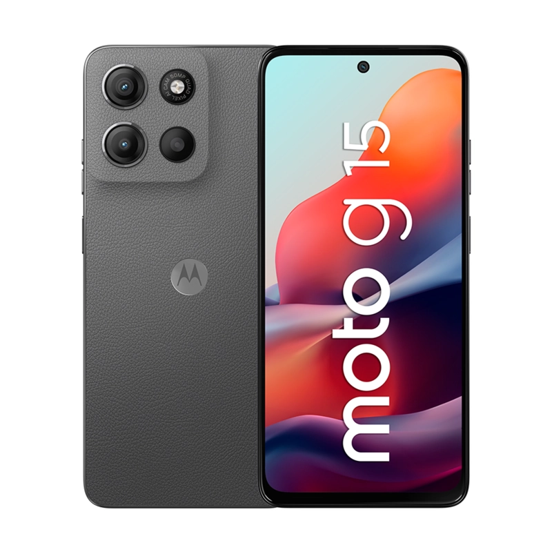 SMARTPHONE MOTOROLA MOTO G15 128GB 4GB ANDROID 15 GRIS