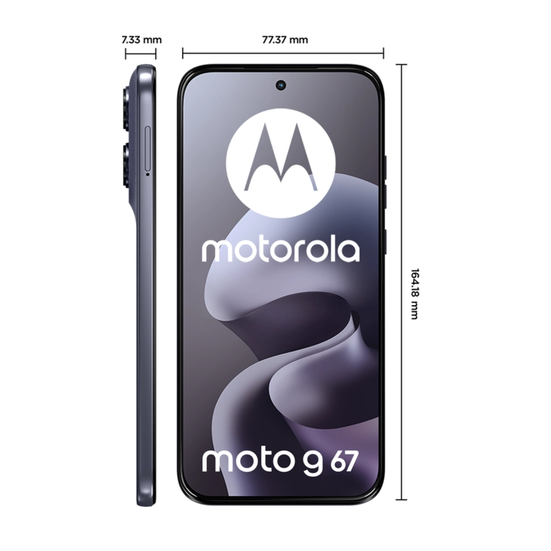 SMARTPHONE MOTOROLA MOTO G67 256GB 4GB 5G GRIS - 5