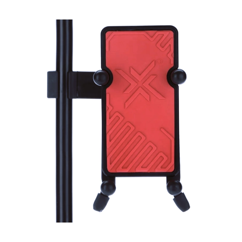 SOPORTE SMARTPHONE PARA MUSICOS HAMILTON KB125E ROJO - 4