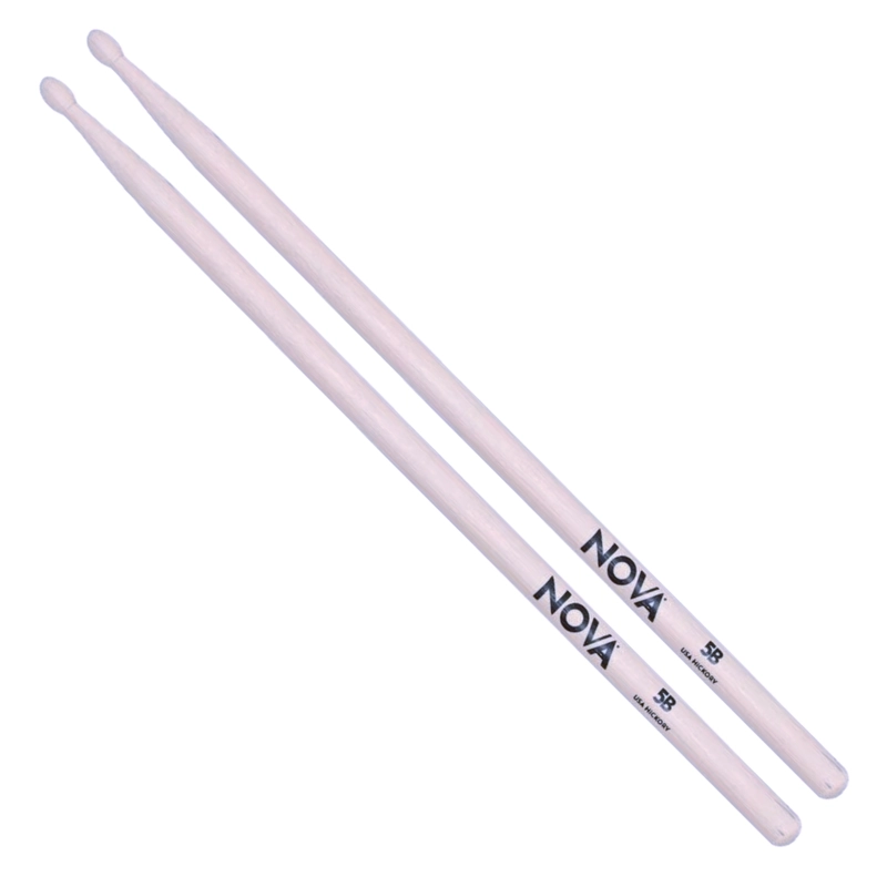 BAQUETAS NOVA 5B HICKORY PUNTA MADERA - 1