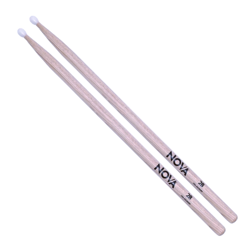 BAQUETAS NOVA N2BN PUNTA NYLON - 1