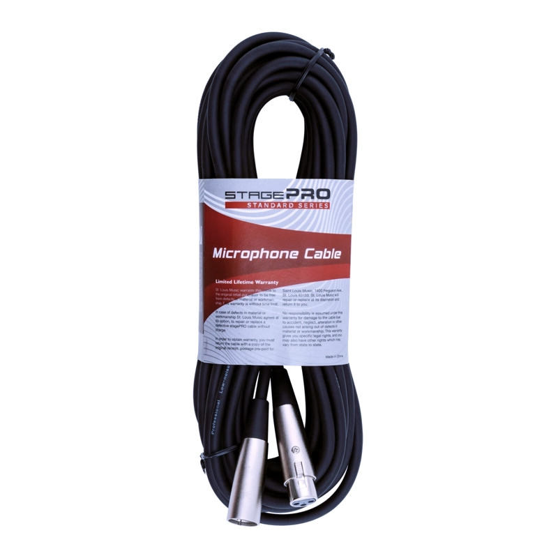 CABLE MICROFONO 9M STAGE PRO XLR SPG30ML - 1