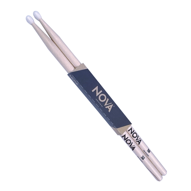 BAQUETAS VIC FIRTH NOVA N5BN PUNTA NYLON - 4