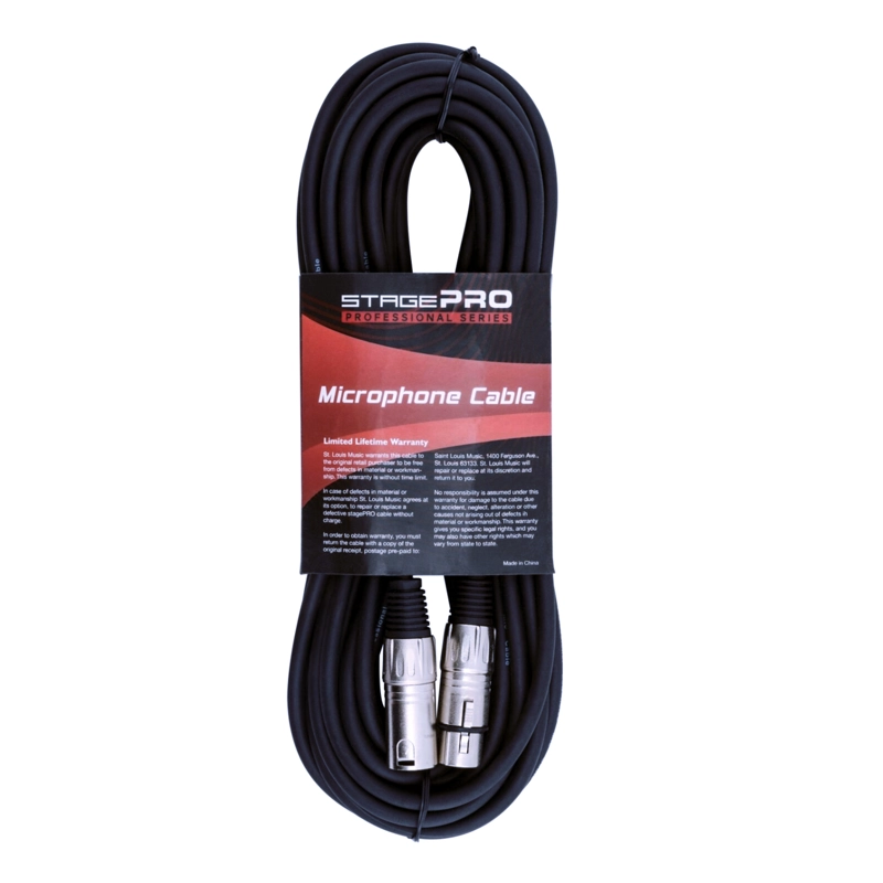 CABLE MICROFONO 9M STAGEPRO XLR SPGP30ML - 1