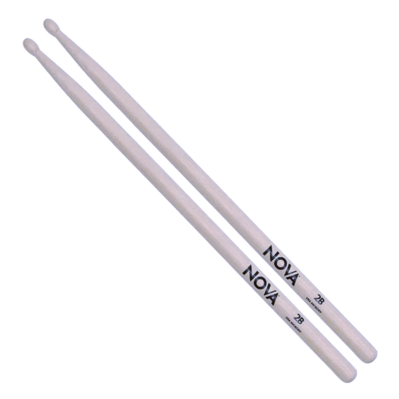 BAQUETAS NOVA 2B CLASSIC HICKORY PUNTA MADERA - 1