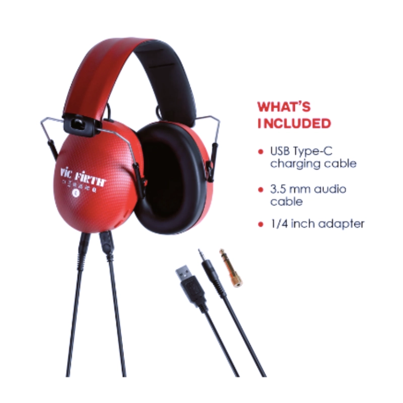 AURICULARES BLUETOOTH VIC FIRTH PARA TOCAR BATERIA VXHP0012 - 2
