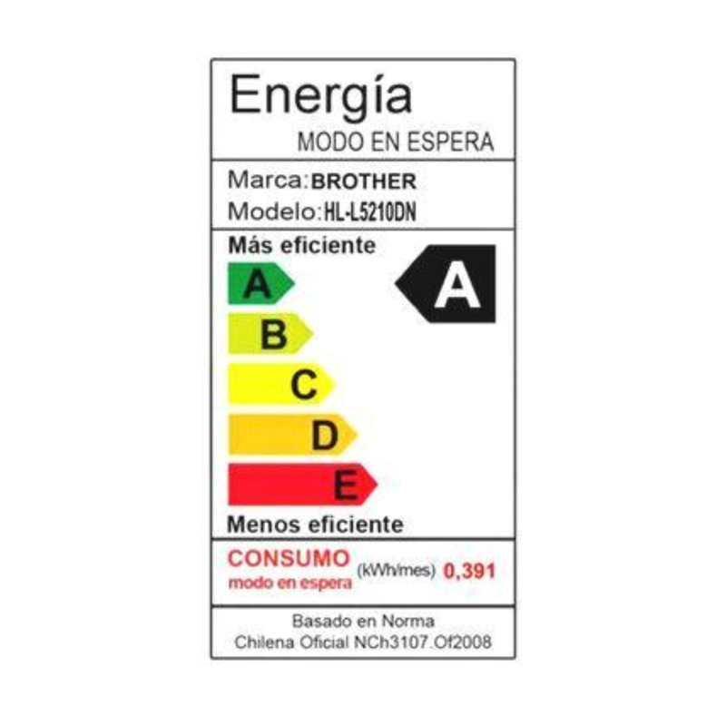IMPRESORA LASER MONOCROMATICA BROTHER HL-L5210DN - 8