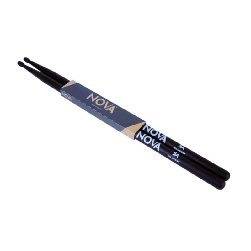 BAQUETAS VIC FIRTH NOVA N5AB 5A NOGAL PUNTA MADERA - 2