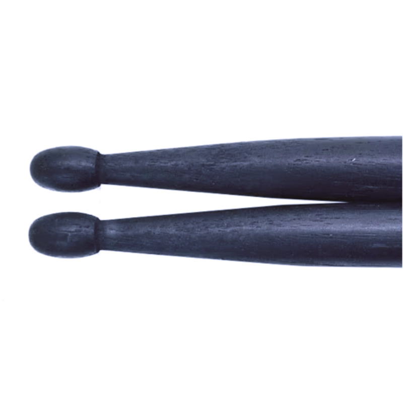 BAQUETAS NOVA ROCK CLASSIC BLACK HICKORY PUNTA MADERA - 3