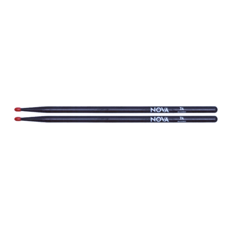 BAQUETAS VIC FIRTH NOVA N7AN 7A PUNTA NYLON NEGRAS - 1