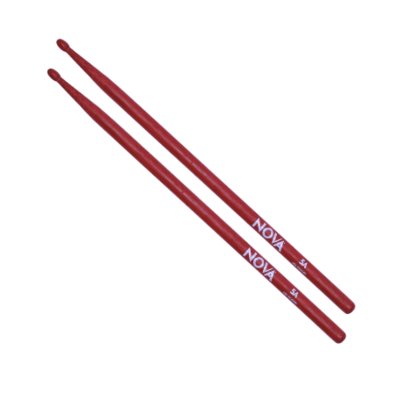 BAQUETAS VIC FIRTH NOVA N5AR 5A ROJAS PUNTA MADERA - 3