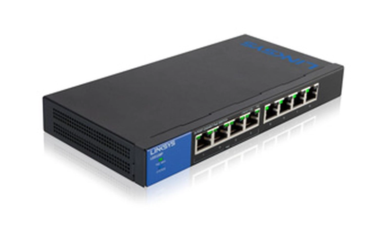 SWITCH LGS108P GIGABIT ETHERNET (POE) NEGRO - 1