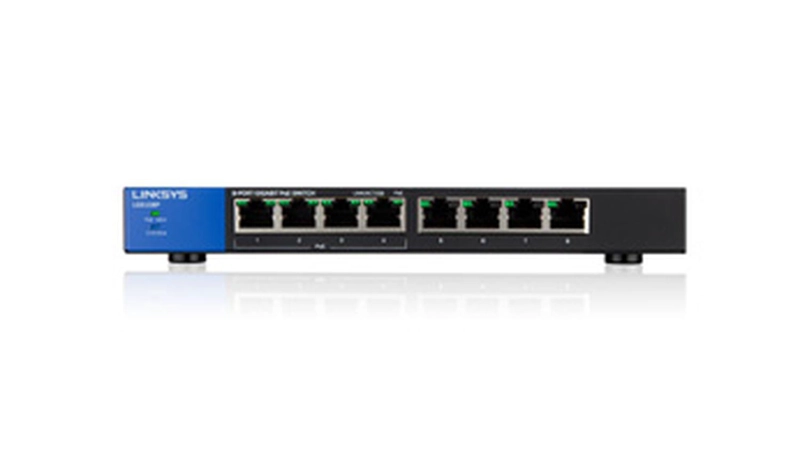 SWITCH LGS108P GIGABIT ETHERNET (POE) NEGRO - 2